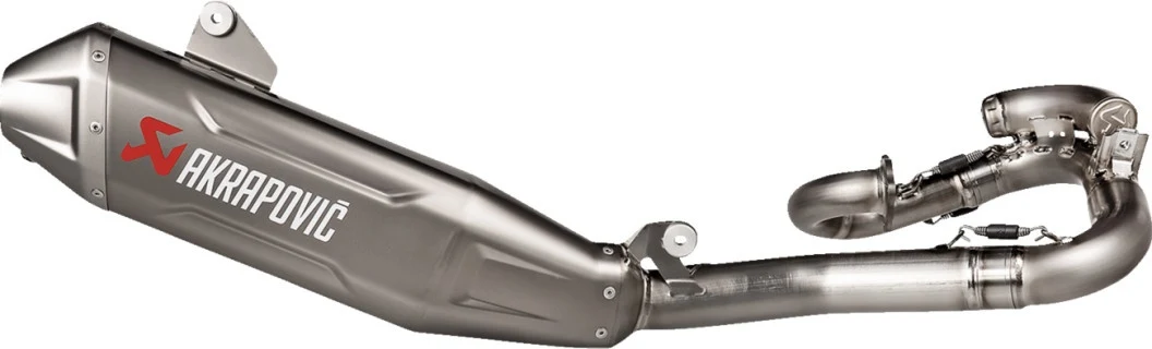 Akrapovic Evolution Exhaust System Yamaha YZ450F 2023-2025 Titanium