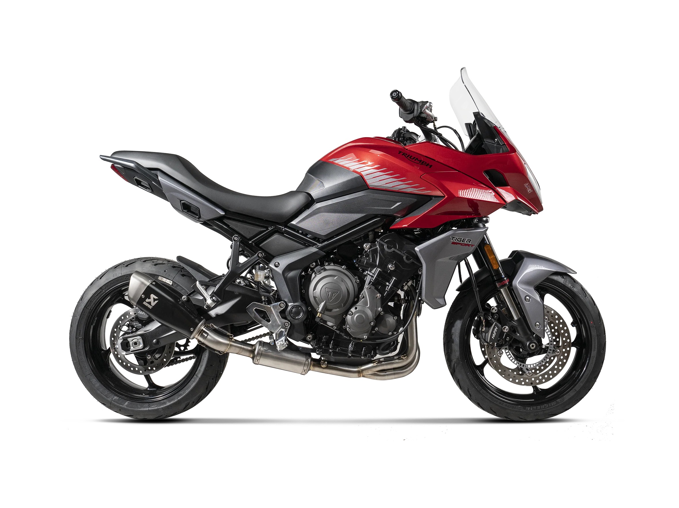 Akrapovic Racing Exhaust System Triumph Trident 660 2021-2026 - Image 2