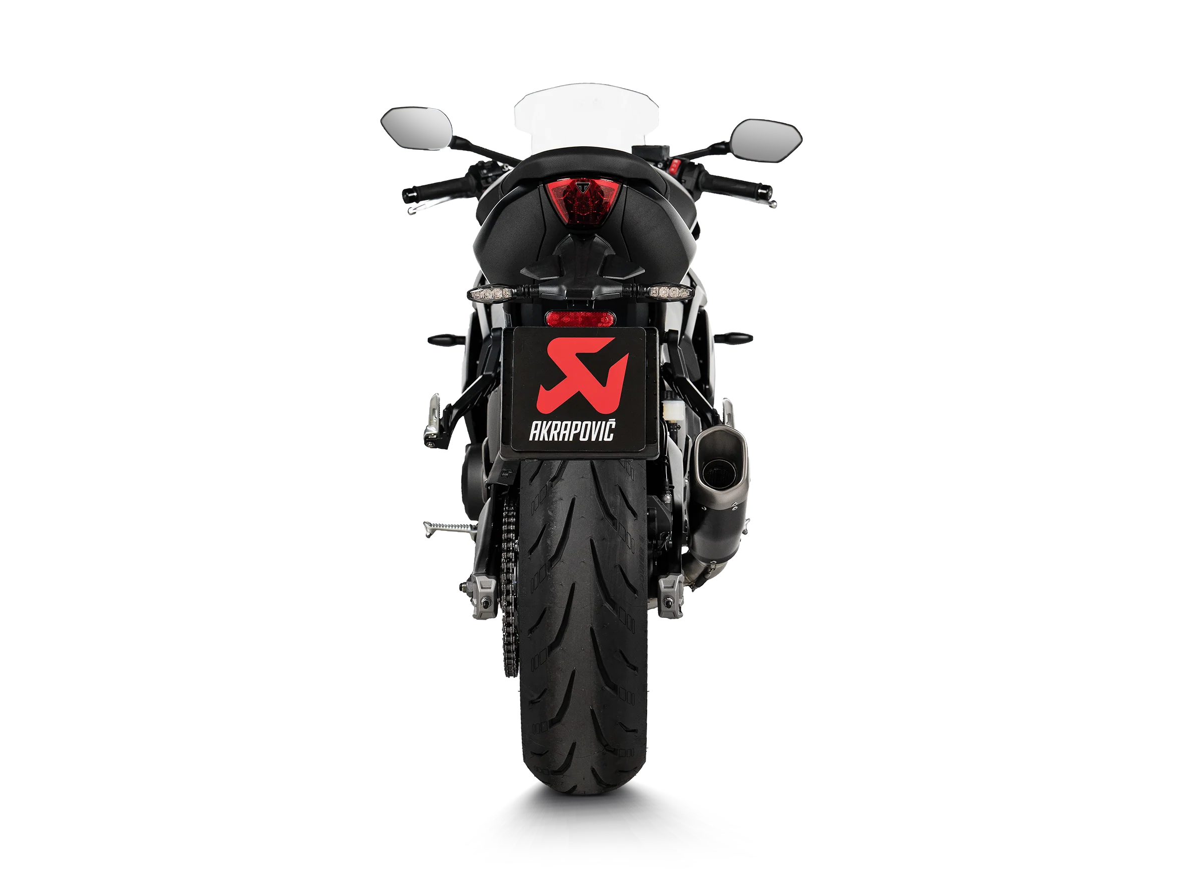 Akrapovic Racing Exhaust System Triumph Trident 660 2021-2026 - Image 4