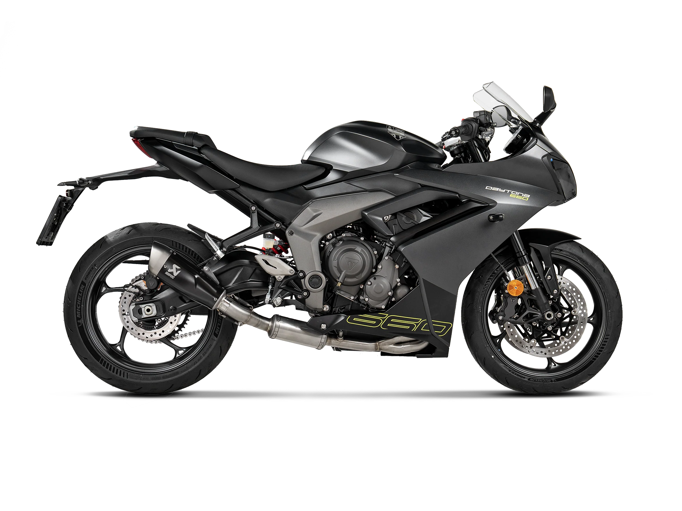 Akrapovic Racing Exhaust System Triumph Trident 660 2021-2026 - Image 5
