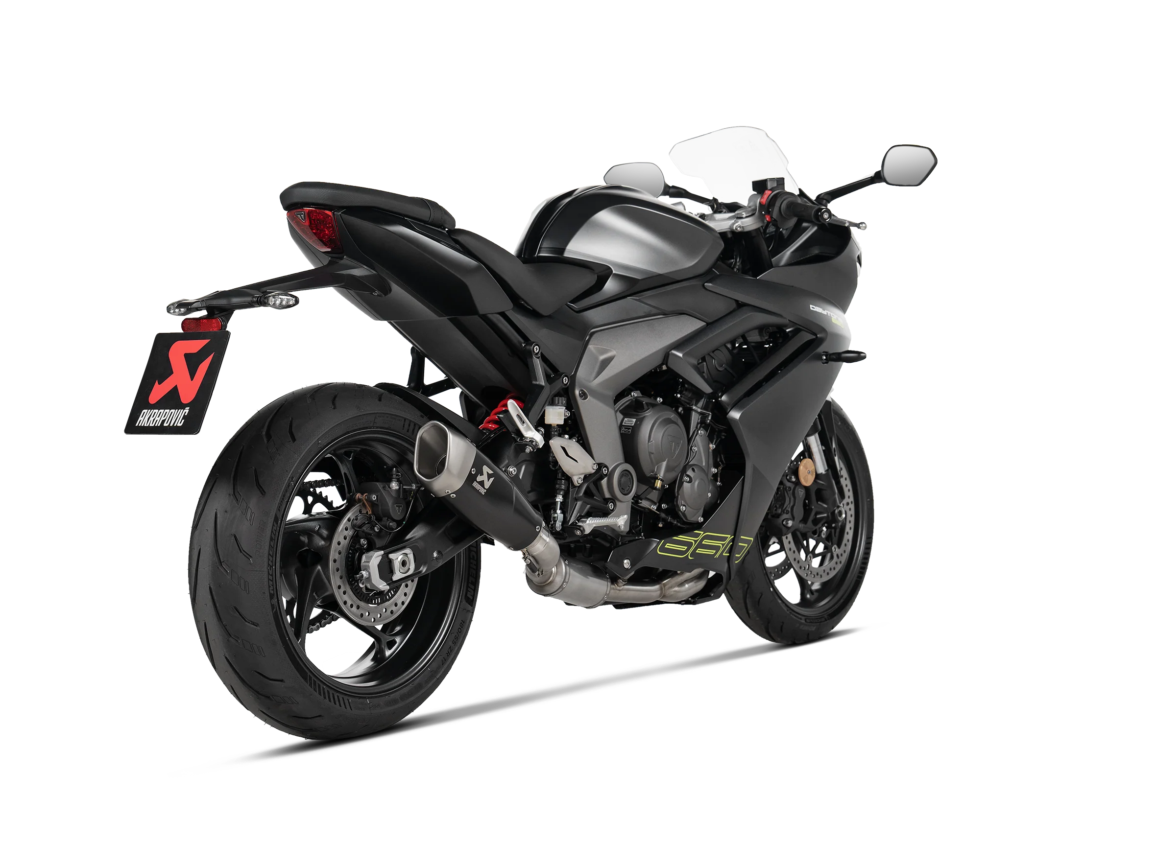 Akrapovic Racing Exhaust System Triumph Trident 660 2021-2026 - Image 6
