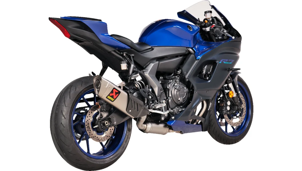 Akrapovic Racing GP Exhaust System Yamaha R7 2022-2025 Titanium/Carbon Fiber