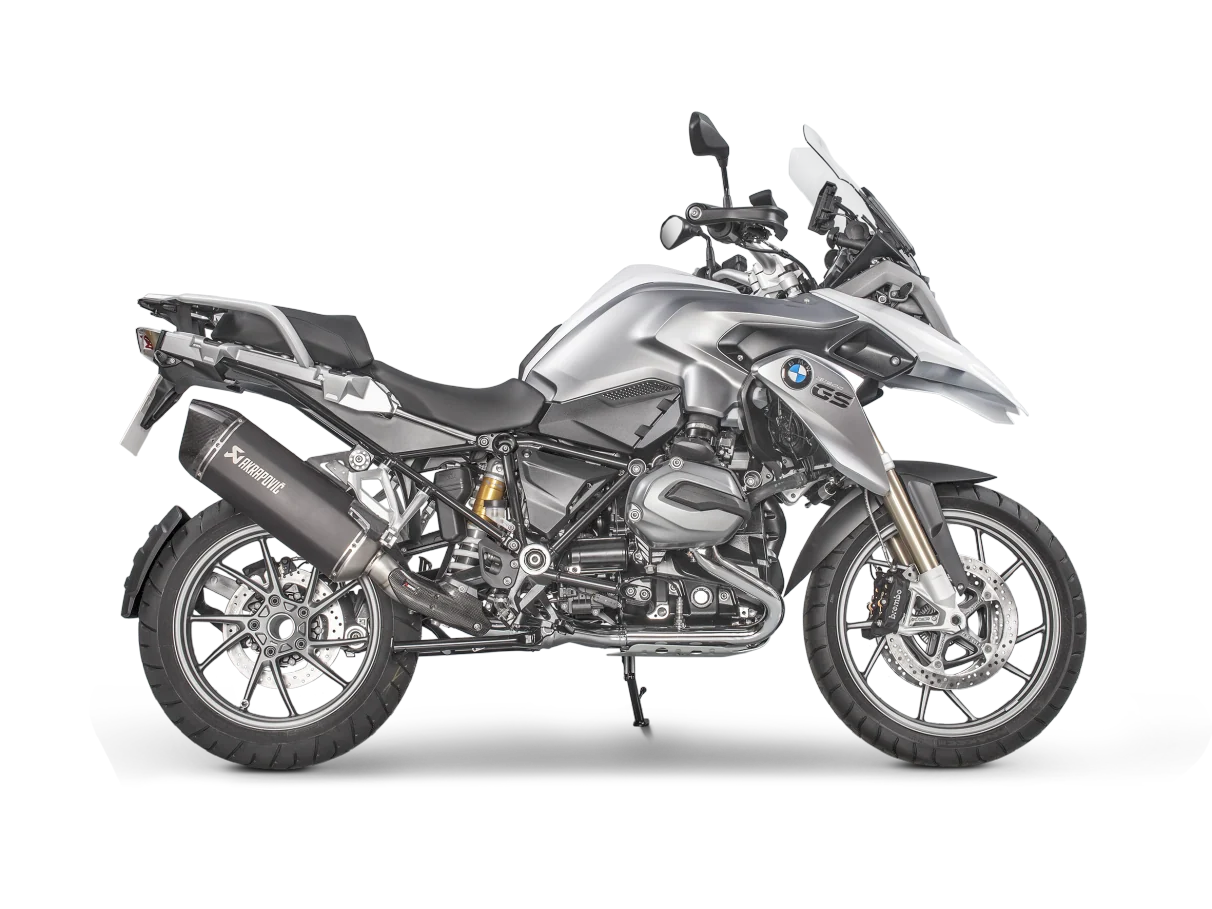 Akrapovic Slip-On Exhaust BMW R1200GS / Adventure 2013-2018 - Image 2