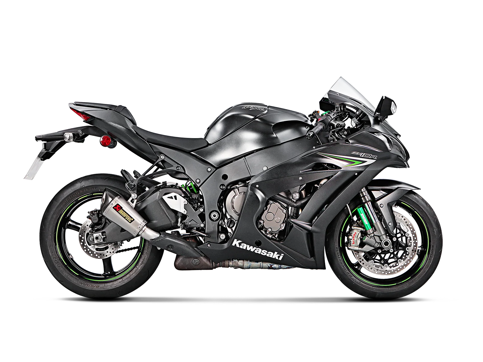 Akrapovic Slip-On Exhaust Kawasaki ZX10R 2016-2020 - Image 2