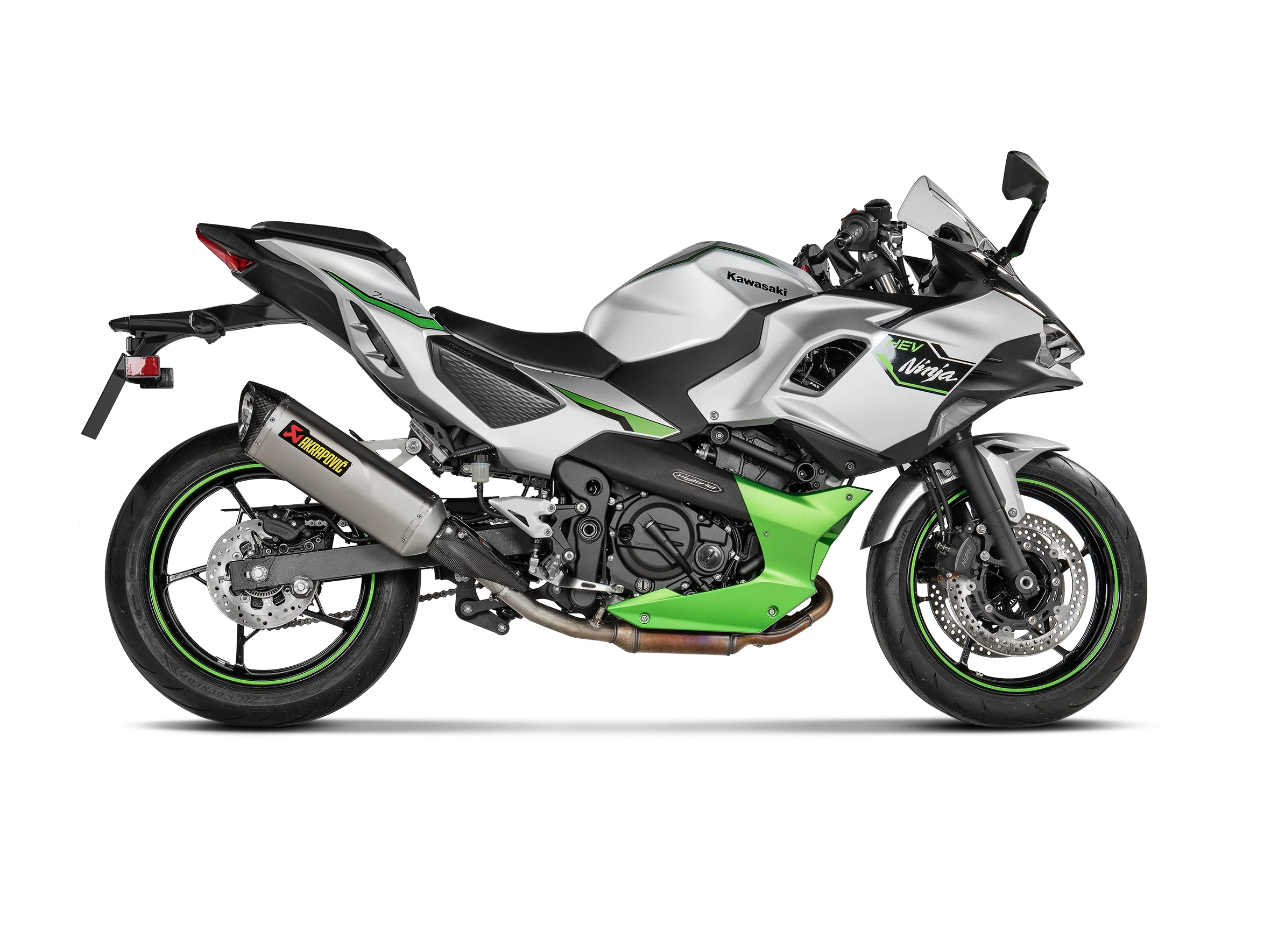 Akrapovic Slip-On Exhausts Kawasaki Ninja Z / Z7 Hybrid 2024 - Image 2
