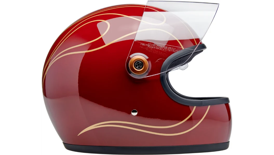 Biltwell Gringo S Flames Helmet - Image 7