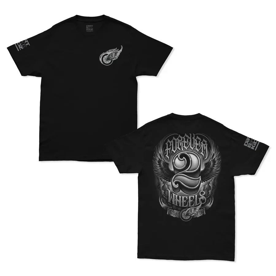 DBK Two Wheels Tee - Image 5