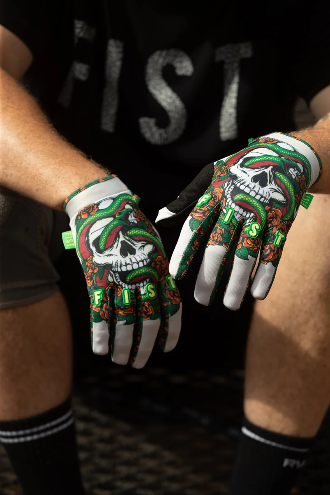 Fist Handwear Strapped Poison Gloves - Image 8
