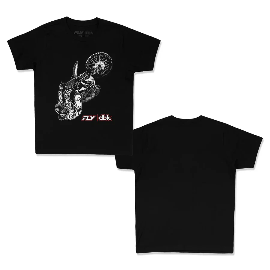 Fly Racing Youth Fly DBK Wheelie Tee - Image 4