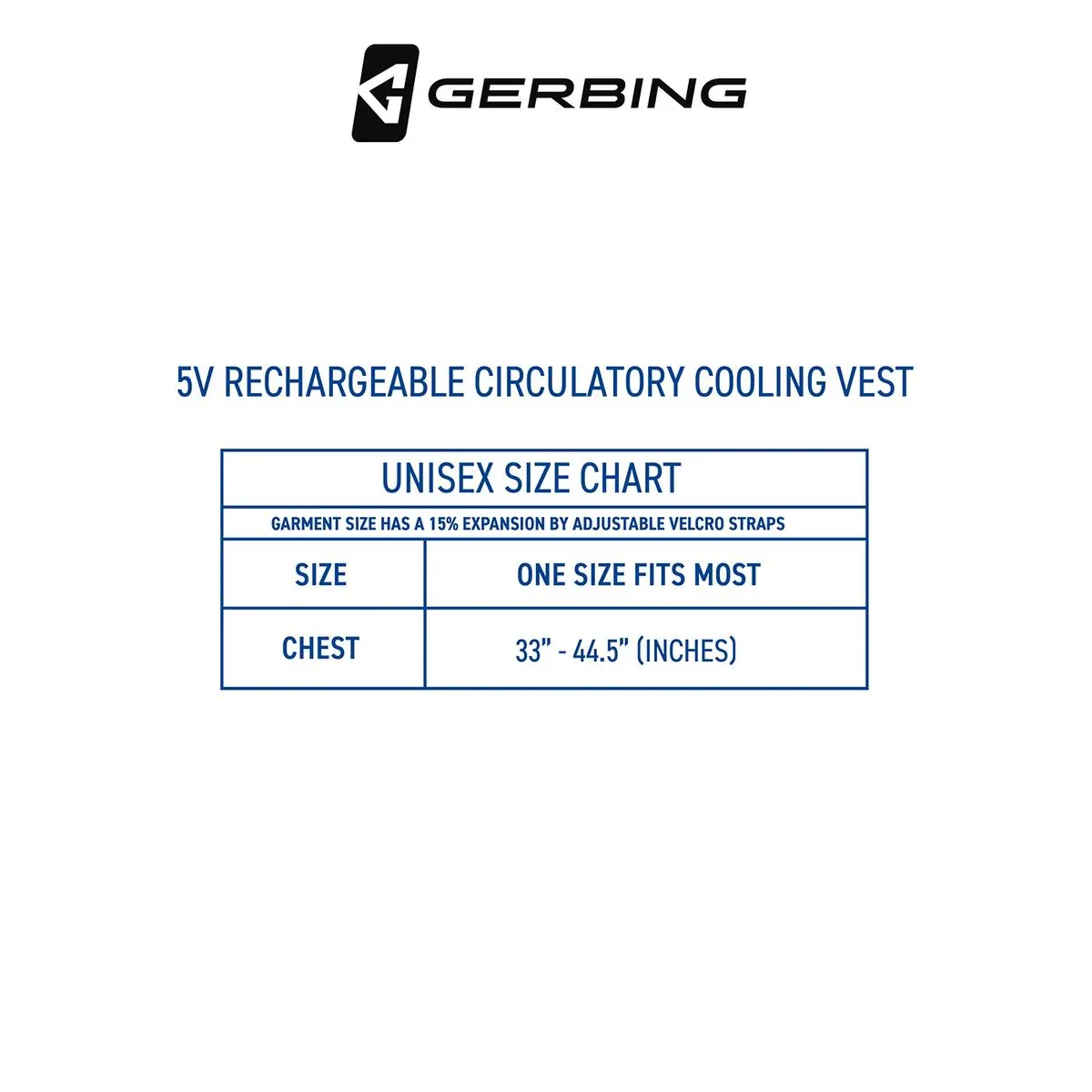 Gerbing 5V Touch Button Circulatory Cooling Vest - Image 7