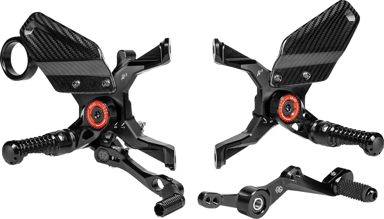Gilles Tooling MUE2 Rearsets BMW S1000R / M1000R 2021-2026