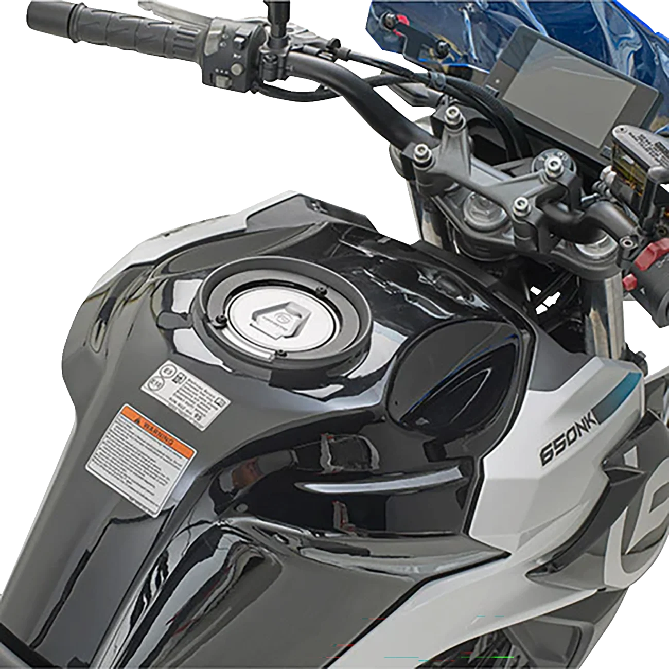 Givi BF63 Tanklock Tank Bag Ring CFMOTO 650 NK - Image 2