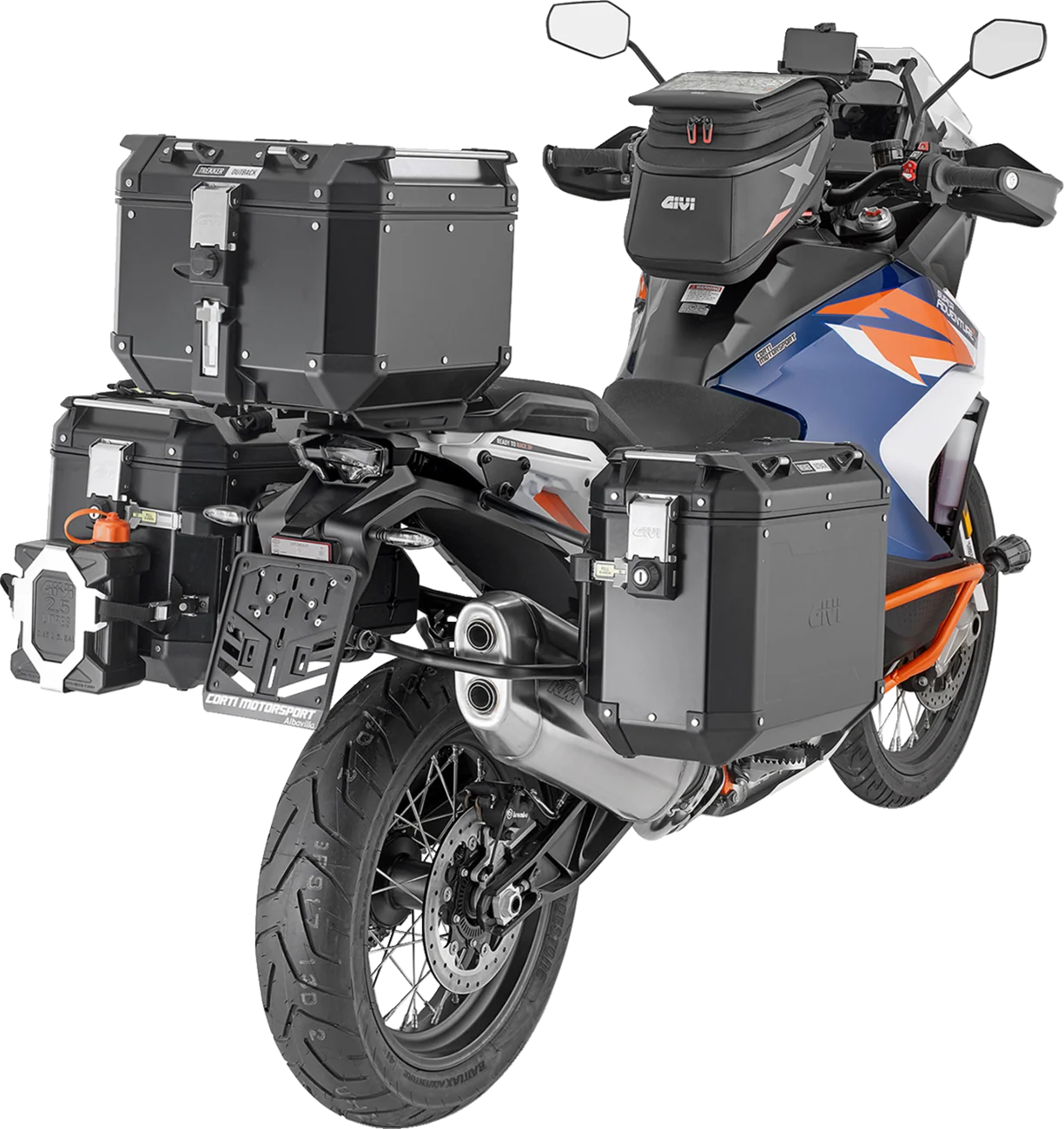 Givi PLO7713CAM Outback Side Case Racks KTM 1290 Super Adventure R / S - Image 2