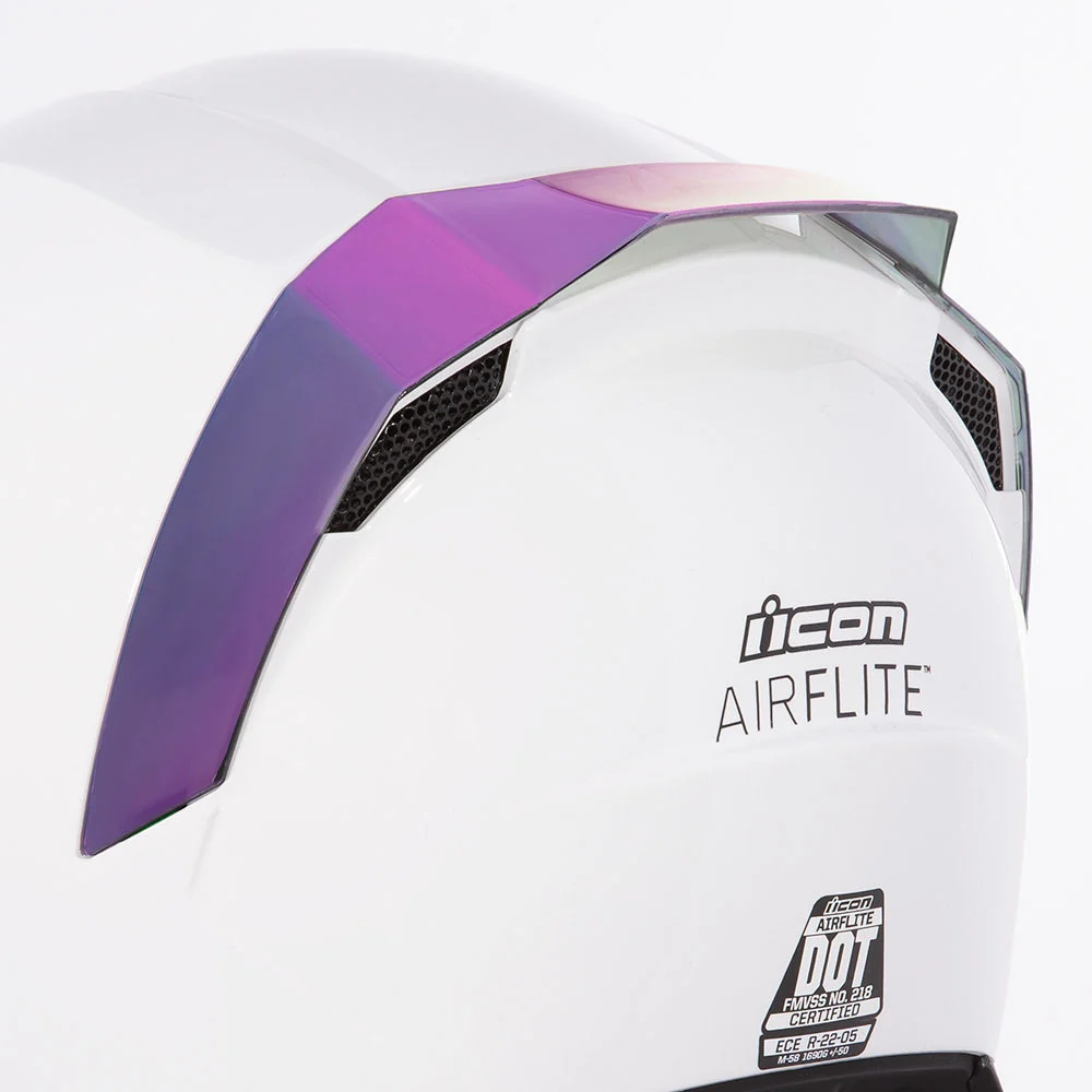 Icon Rear Spoilers For Airflite Helmet - Image 3