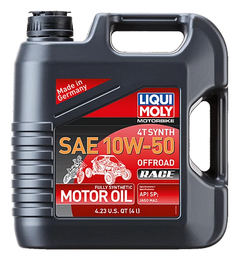 Liqui Moly 4T Synthetic Off Road Race Engine Oil - 10W-50 - Image 2