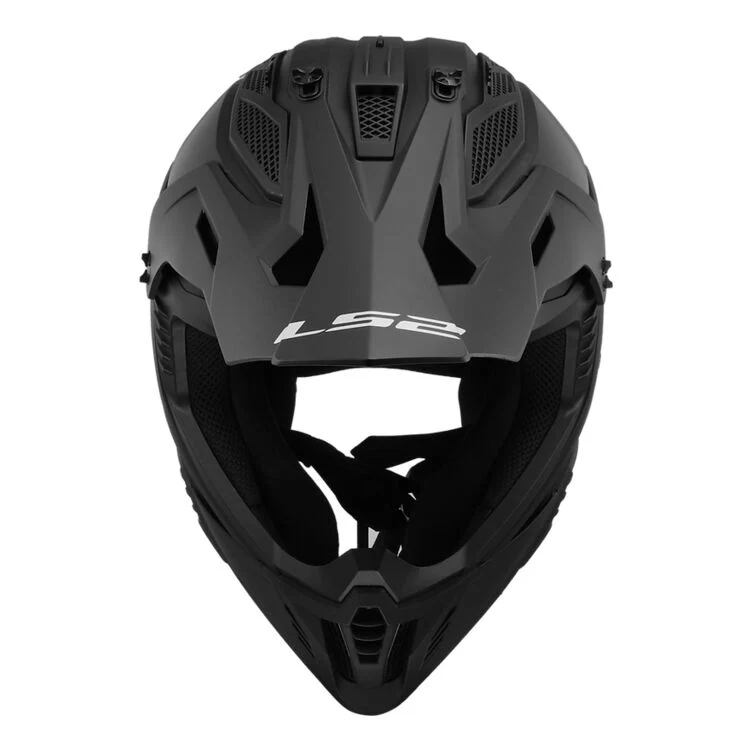 LS2 Gate II Solid MX Helmet - Image 3