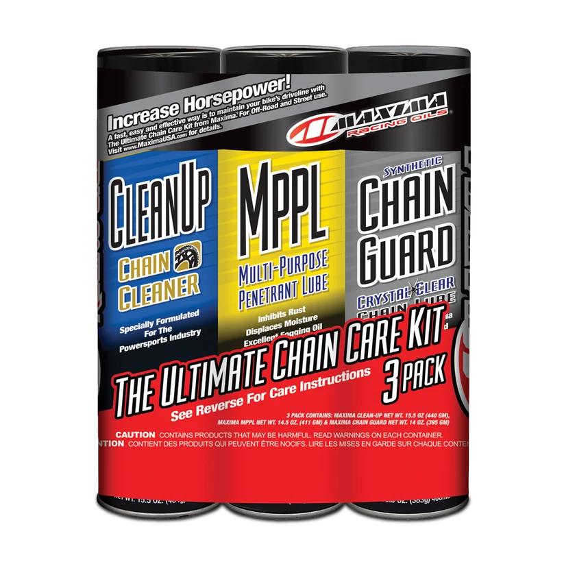 Maxima Synthetic Chain Guard Chain Care Kit
