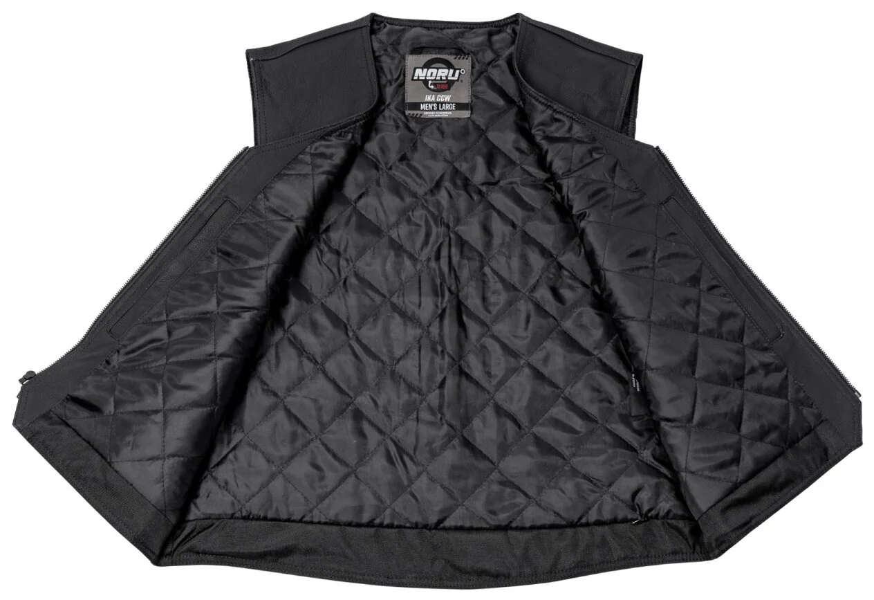 Noru IKA CCW Leather Vest - Image 2