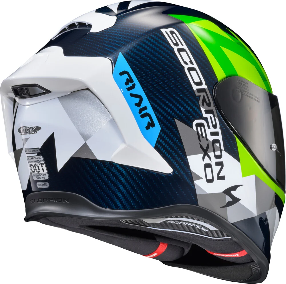 Scorpion EXO-R1 AIR Carbon Rastor Helmet - Image 6