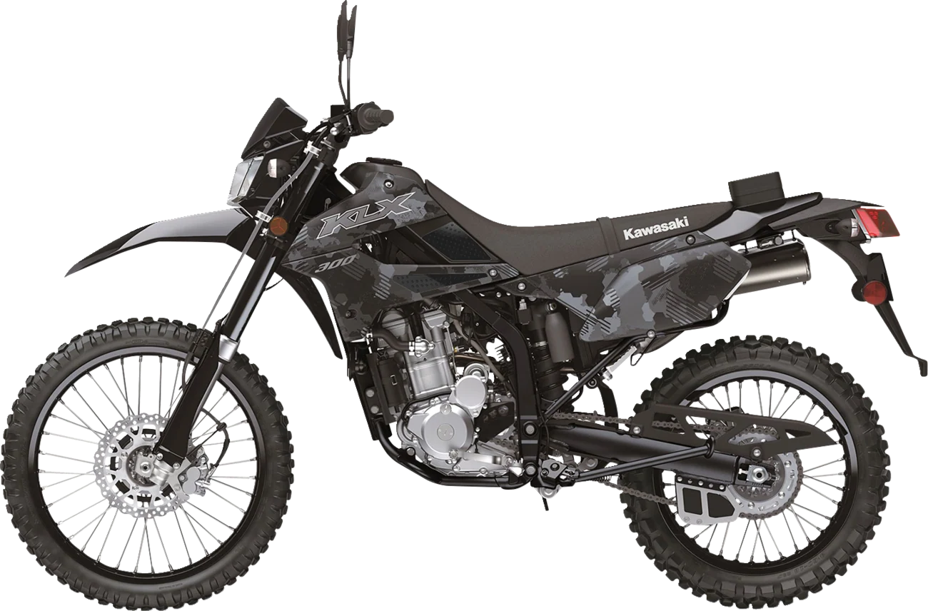 Stompgrip Volcano Tank Pad Kawasaki KLX300 / SM 2021-2026 - Image 4