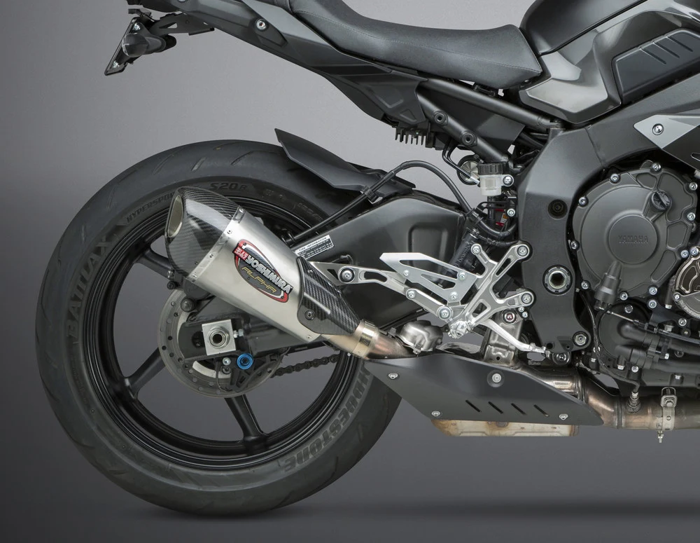 Yoshimura ALPHA-T Works Street Slip-On Exhaust Yamaha FZ-10 / MT-10 2017-2021 - Image 2