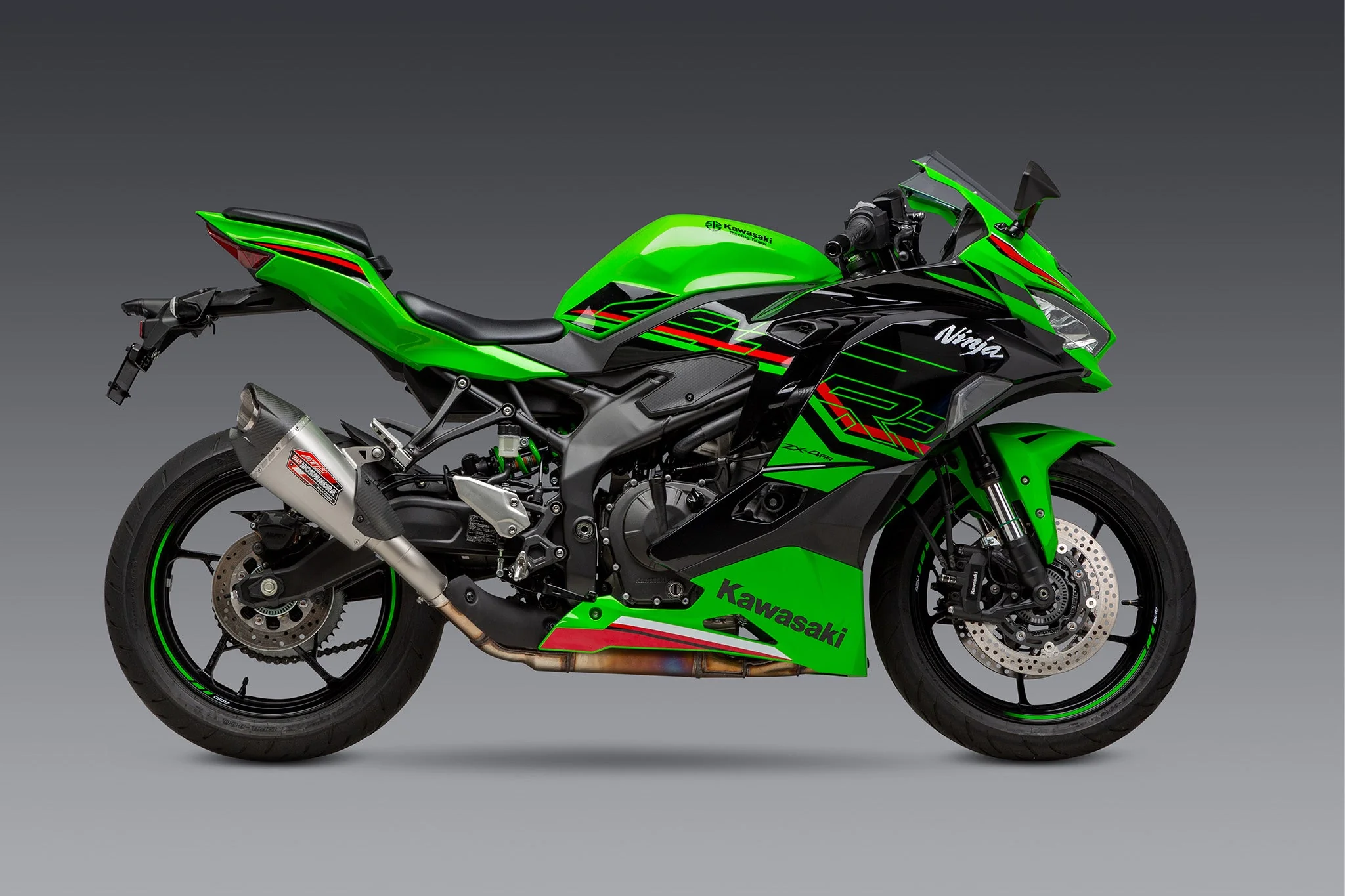 Yoshimura AT2 Street Slip-On Exhaust Kawasaki Ninja ZX4R / ZX4RR 2023-2026 - Image 6