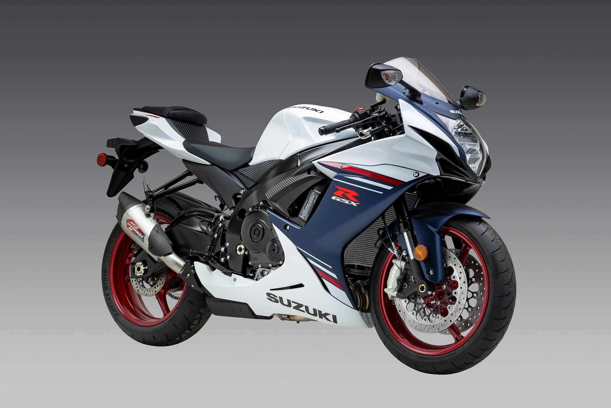 Yoshimura AT2 Street Slip-On Exhaust Suzuki GSXR600 / GSXR750 2011-2026 - Image 7