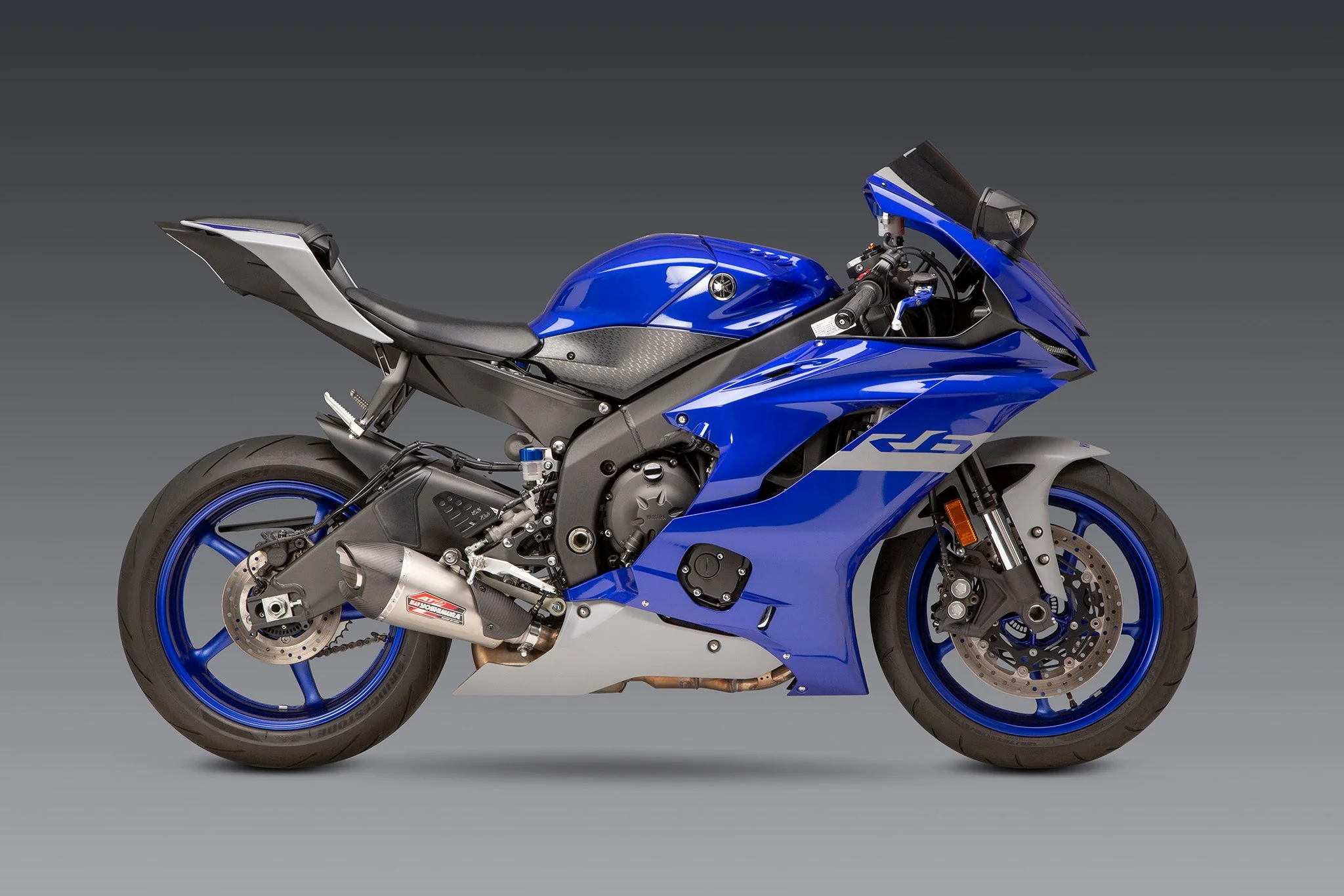 Yoshimura AT2 Street Slip-On Exhaust Yamaha R6 2006-2020 - Image 5