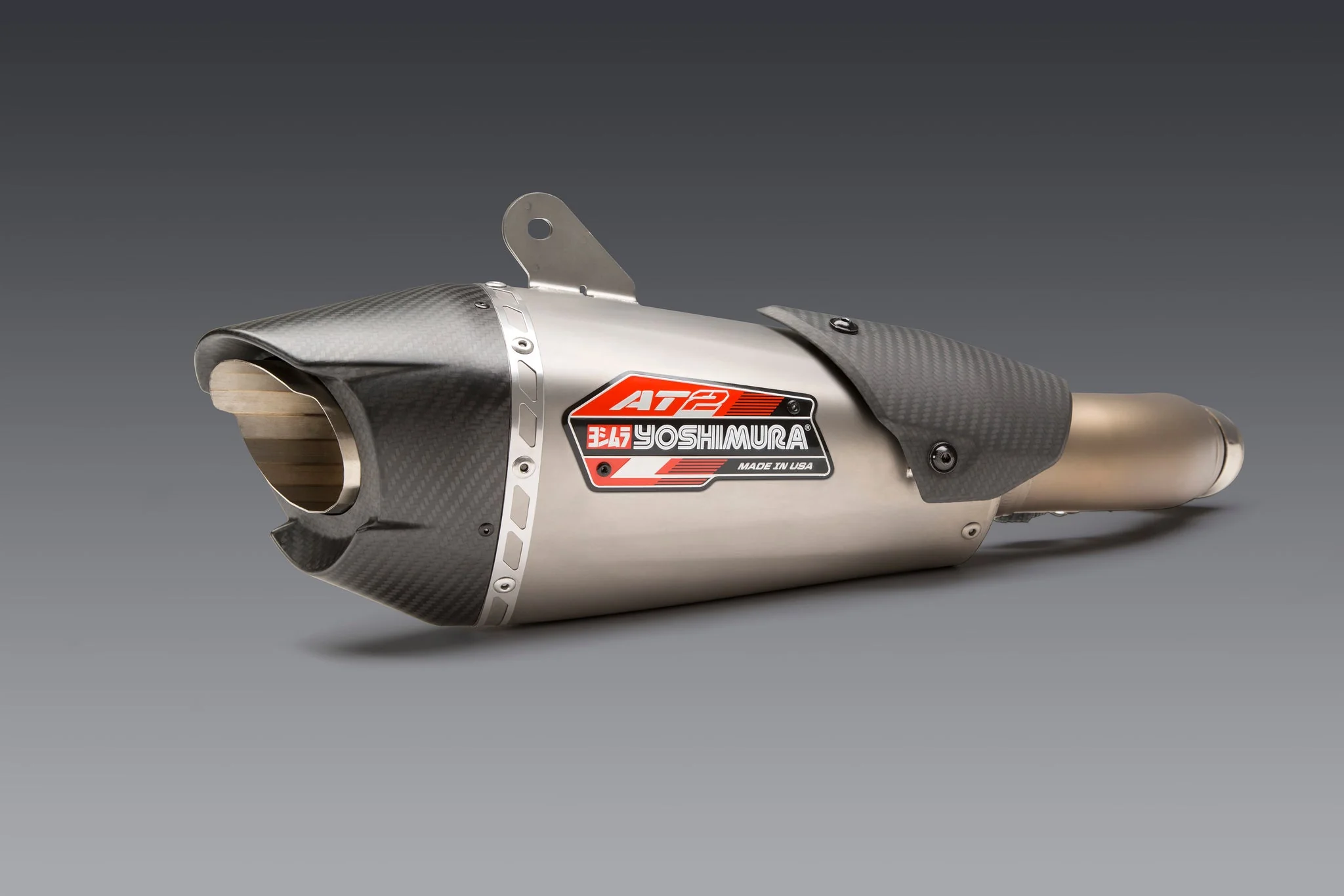 Yoshimura AT2 Street Slip-On Exhaust Yamaha R6 2006-2020