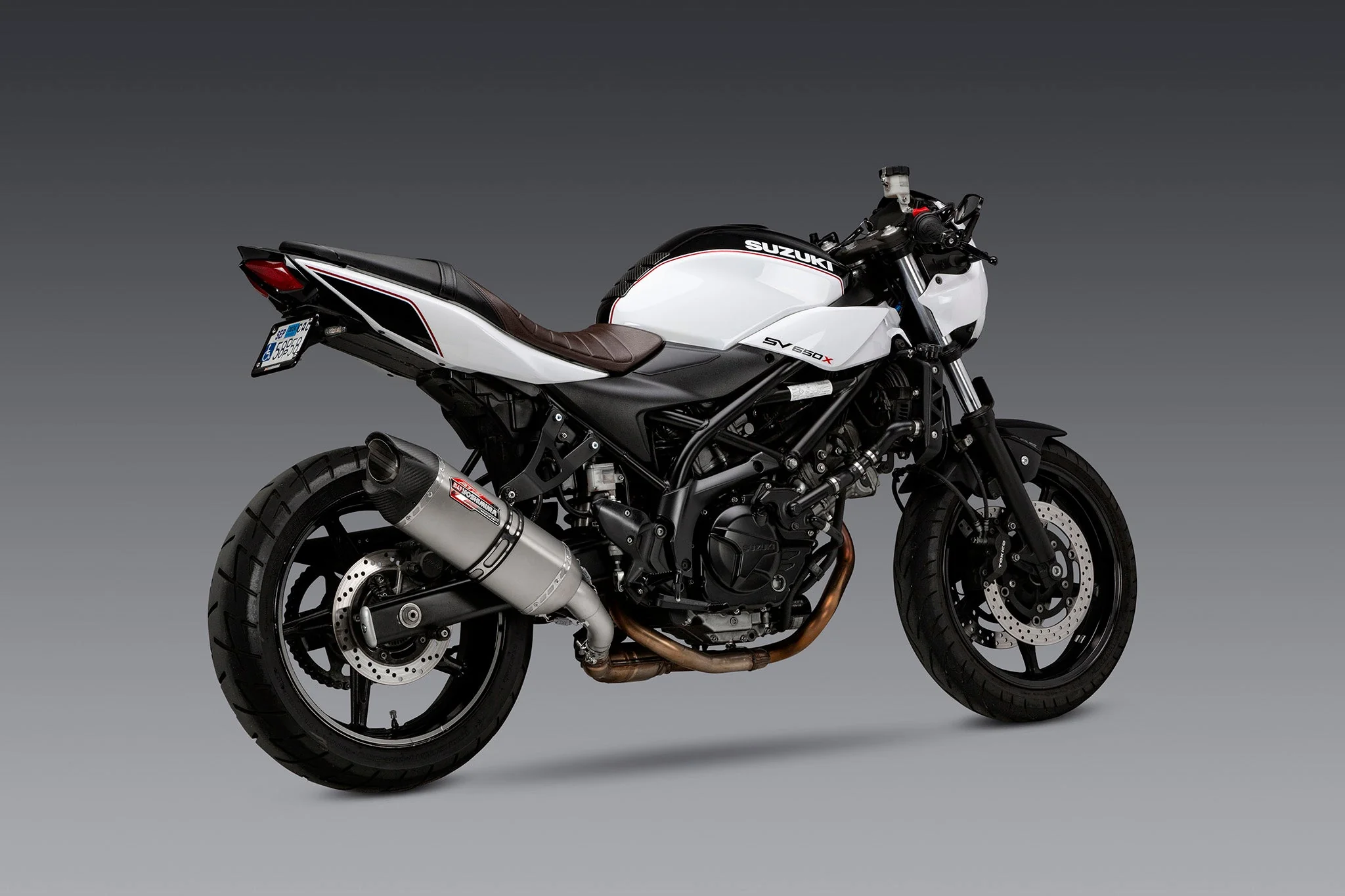 Yoshimura AT2 Street Slip-On Exhausts Suzuki SV650 / SV650X 2017-2025 - Image 3